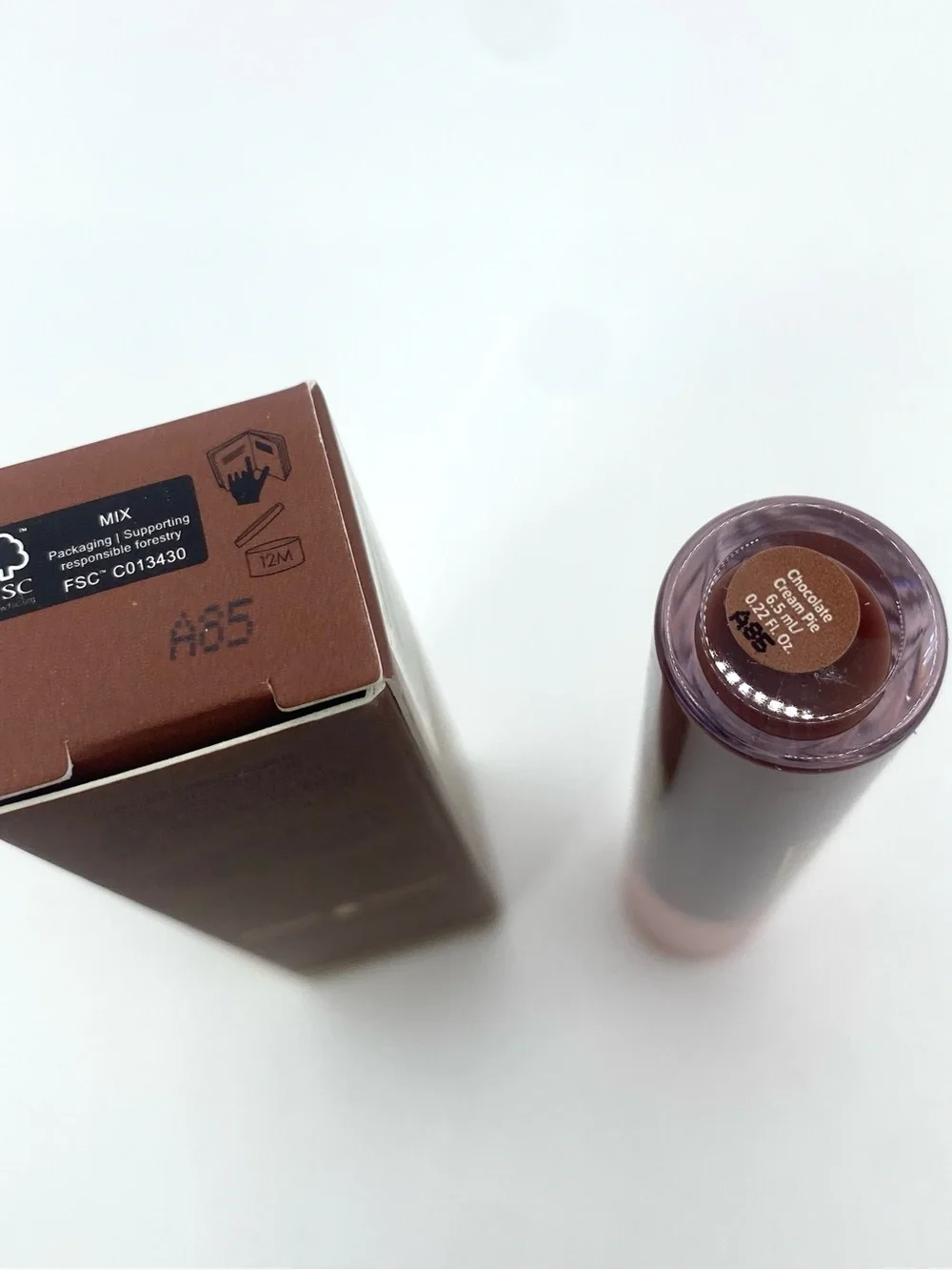 Too Faced Lip Injection Chocolate Cream Pie Cool Instant‎ Lip Plumper Lip Gloss
